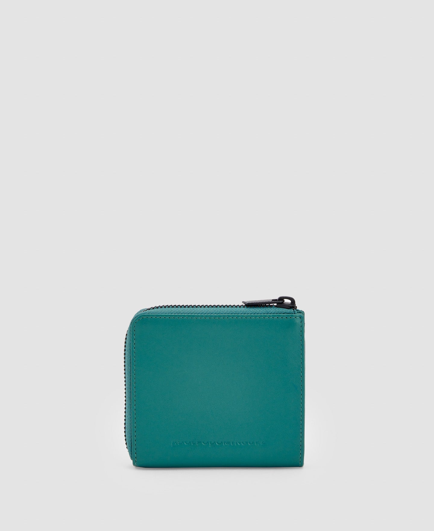 Men Wallet | Turquoise Responsible Leather Wallet by Spanish designer Adolfo Dominguez