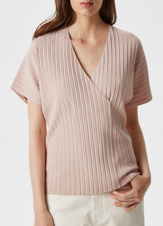 Women Jersey | Viscose Knit Pleated by Spanish designer Adolfo Dominguez