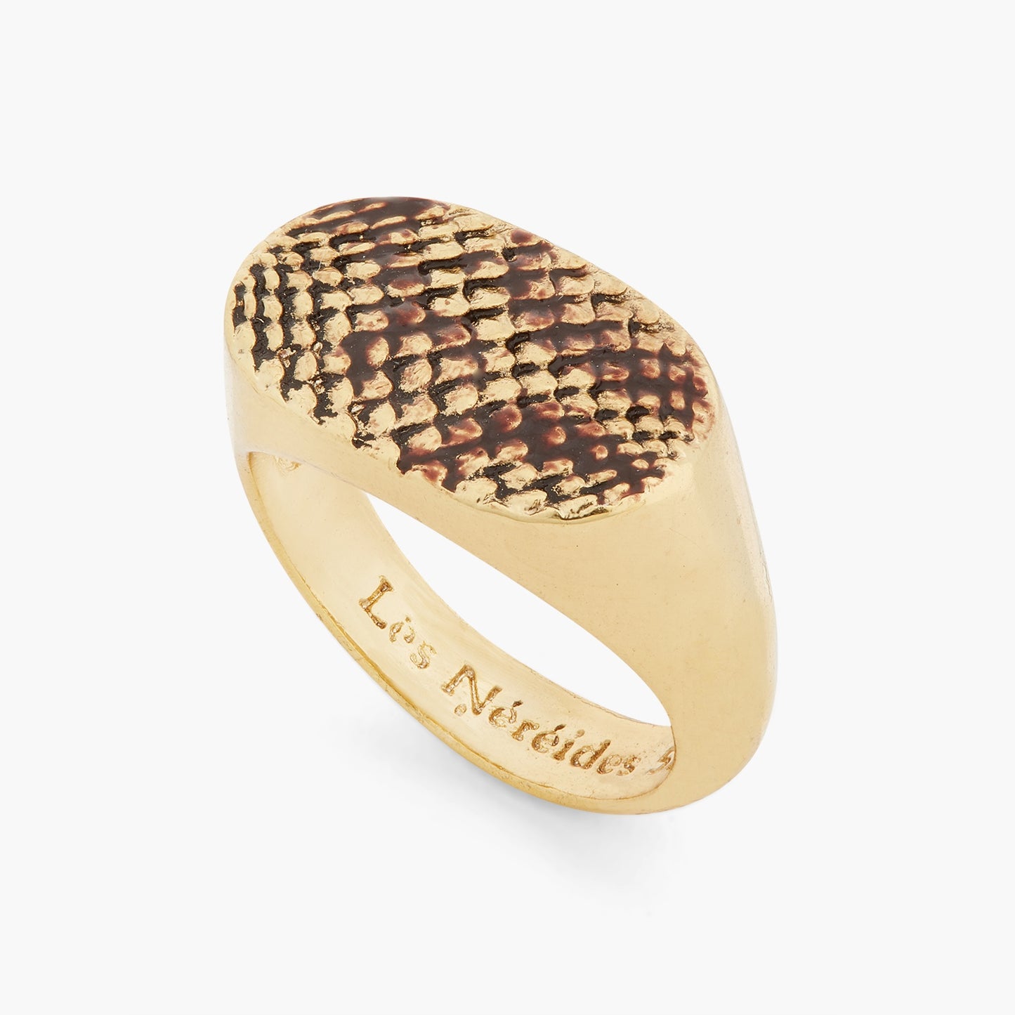 Snakeskin Signet Ring | ASNI6031