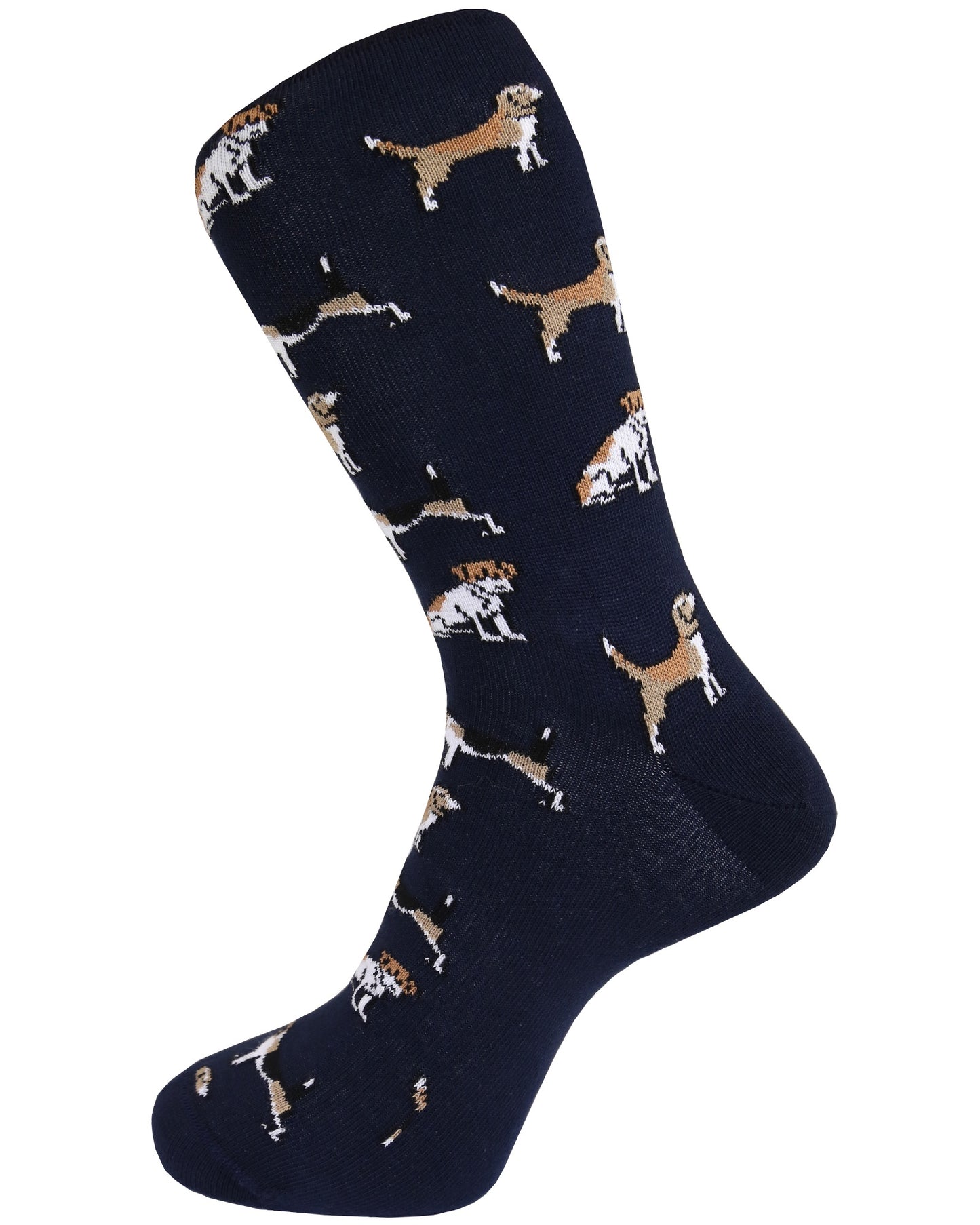 Dog Navy Socks