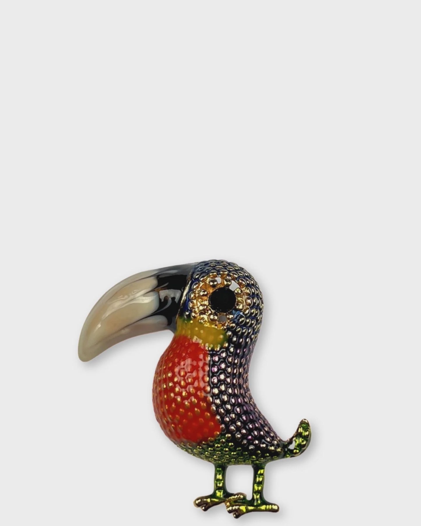 Toucan Enamel Pin