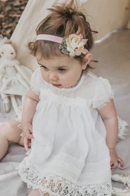 Sugar Plum Baby Lace Dress