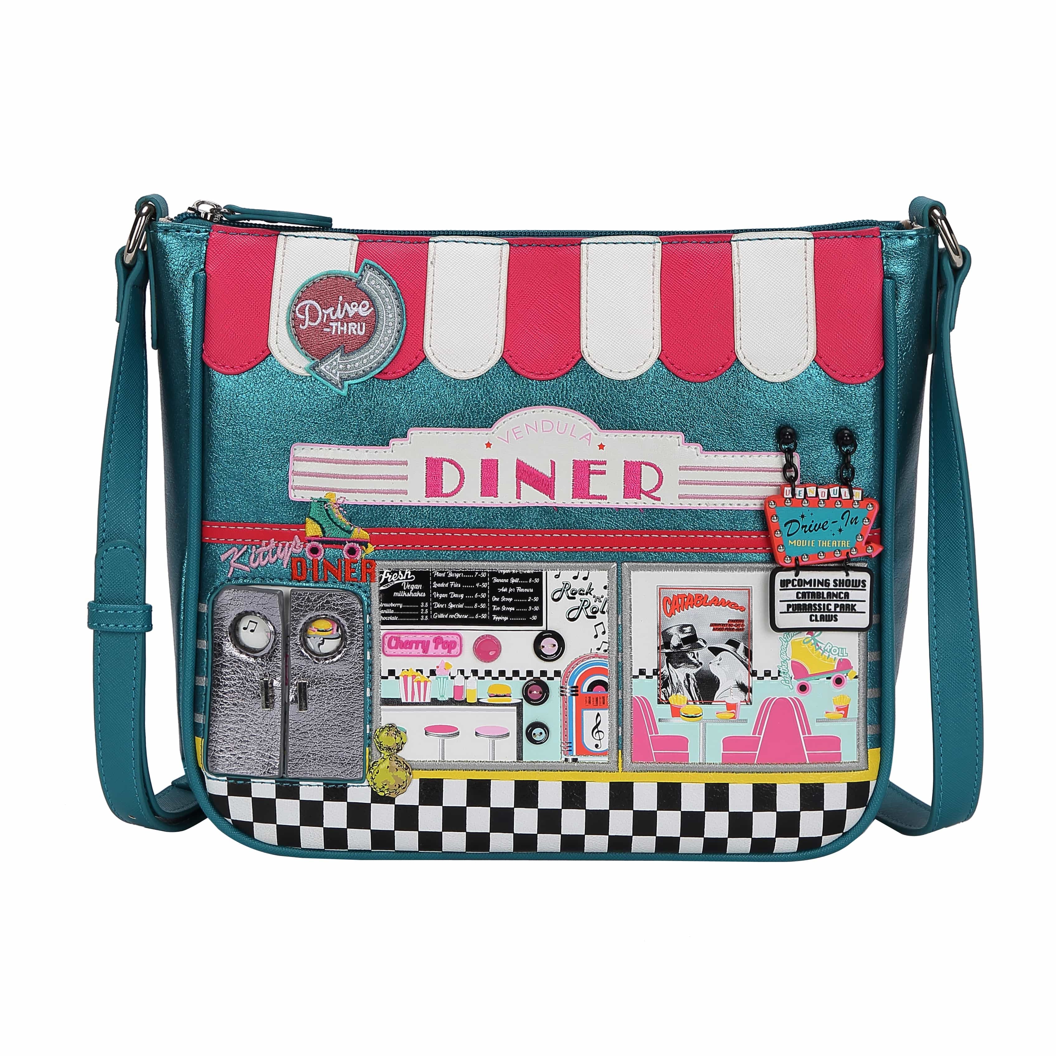 Buy Vendula Kitty's Diner Taylor Bag | Love Persimmon Home and Giftwares