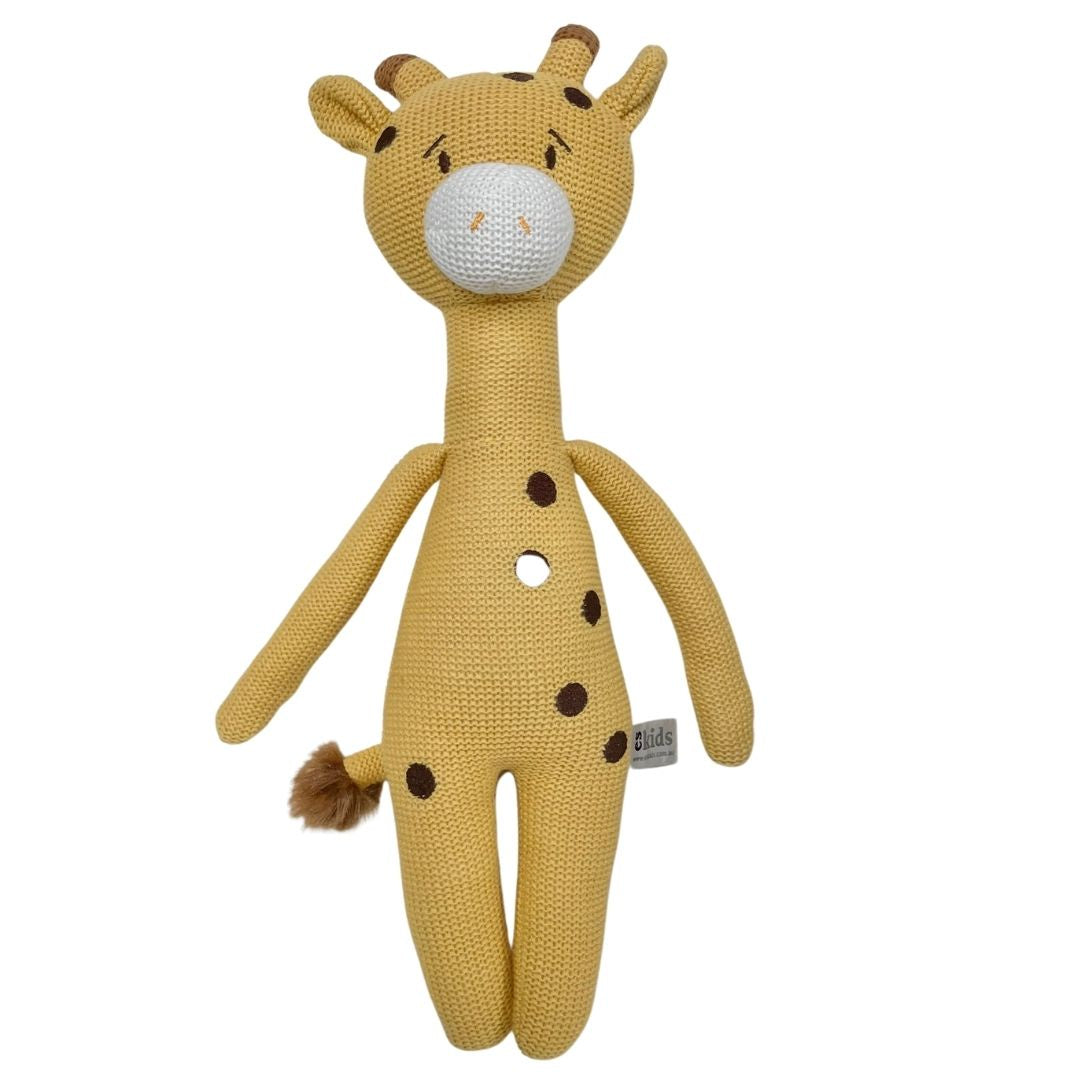 Eco Knit Animal Toy - Giraffe