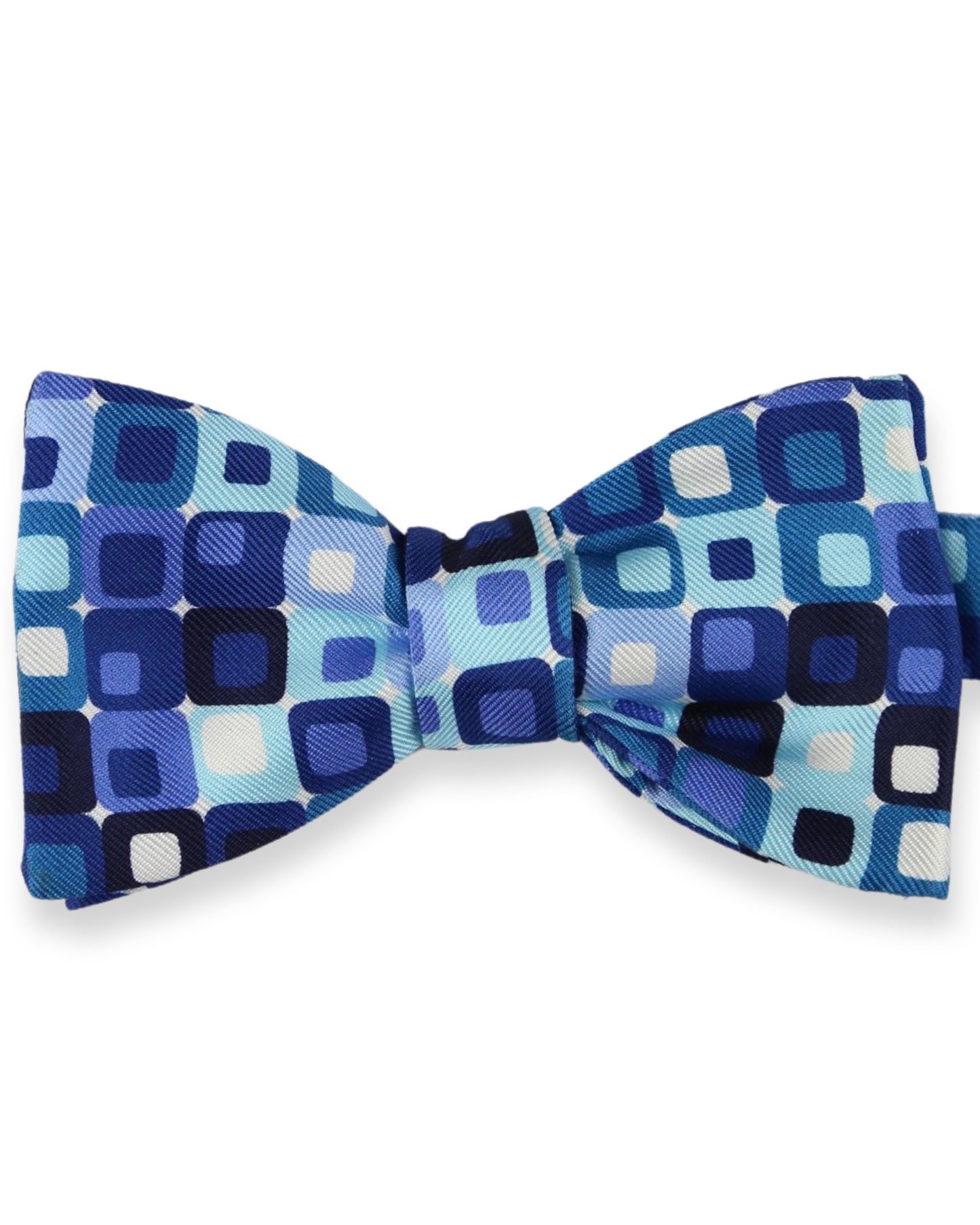 Squbble Blue British Collection Tyo Bow Tie